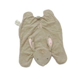 Pottery Barn Kids Plush Bunny Mat Rug Monogrammed "P"